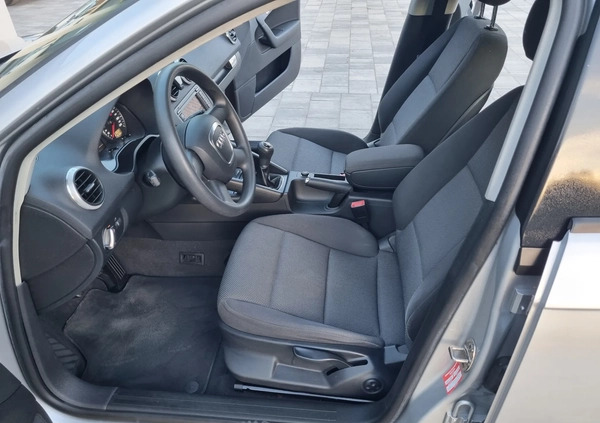 Audi A3 cena 21900 przebieg: 161936, rok produkcji 2008 z Szczytna małe 137
